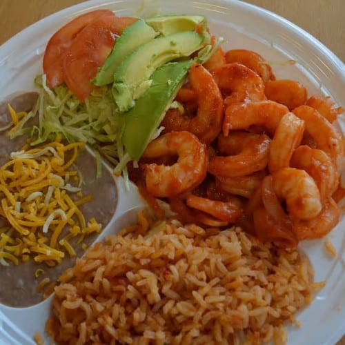 Camarones a La Diabla.