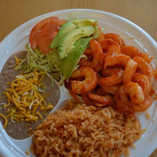 Camarones a La Diabla.