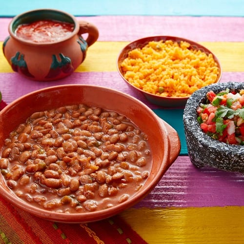 Mix Rice and Beans.