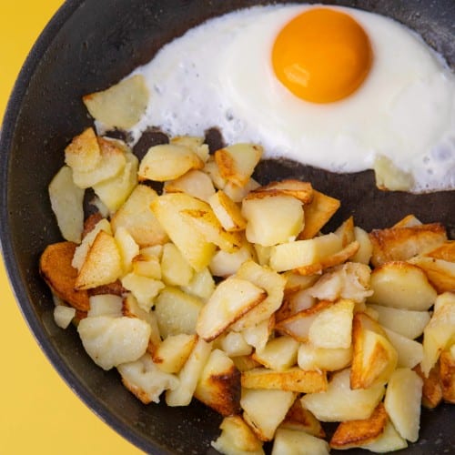 Eggs, Potatoes & Green Chile.