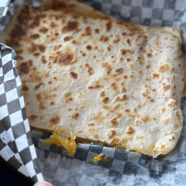 Cheese Quesadilla.