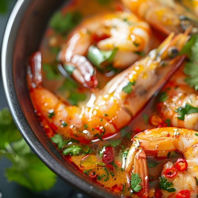 Shrimp Fajitas.