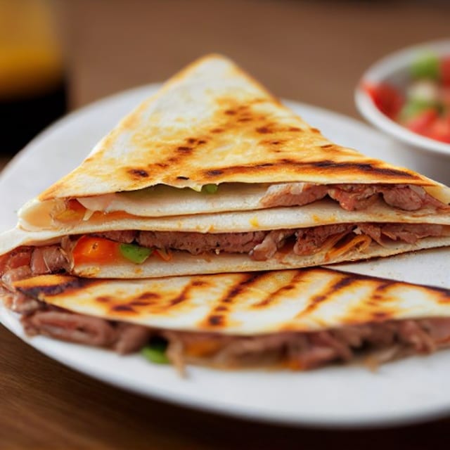 Carne Asada Quesadilla.