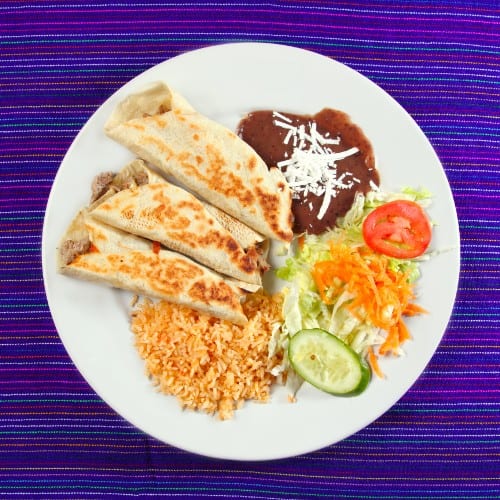 Burritos Plate.