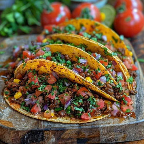 Ground Beef Taco.