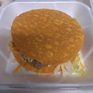 Shredded Beef Tostada