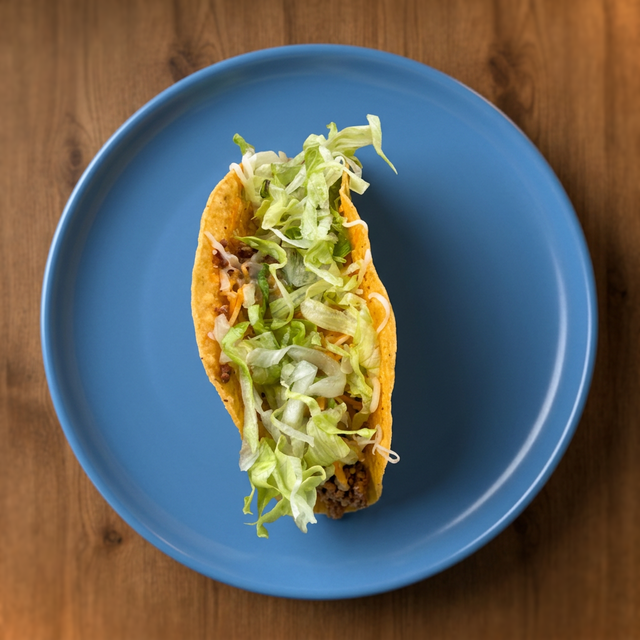 Ground Beef (Hard Shell) Taco.