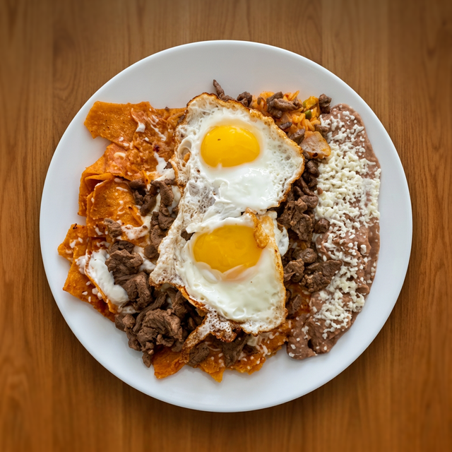 Chilaquiles Plate.